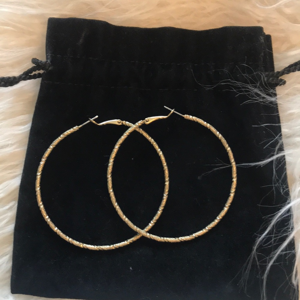 Hoop earrings